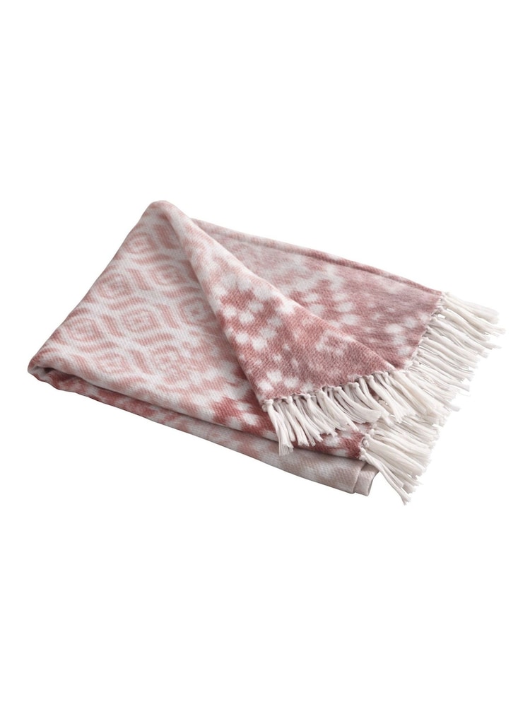 Appletree Terracotta Sakari Tassled Bedspread - Image 5 of 5 Appletree Terracotta Sakari Tassled Bedspread - Image 5 of 5