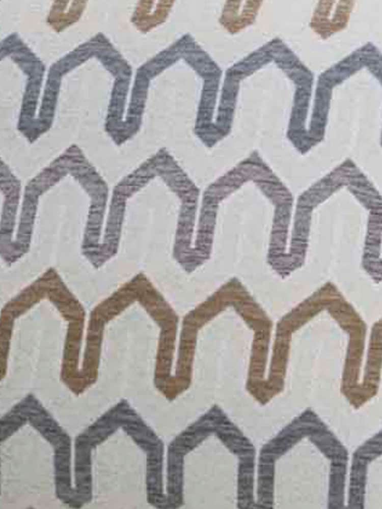 Curtina Natural Arcadia Chenille Pair of Eyelet Curtains - Image 4 of 4