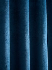 Fusion Strata Room Darkening Woven Pair of Eyelet Curtains - Image 3 of 3
