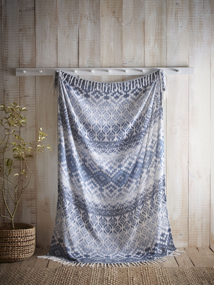 Appletree Sakari Tassled Bedspread - Image 1 of 5 Appletree Sakari Tassled Bedspread - Image 1 of 5