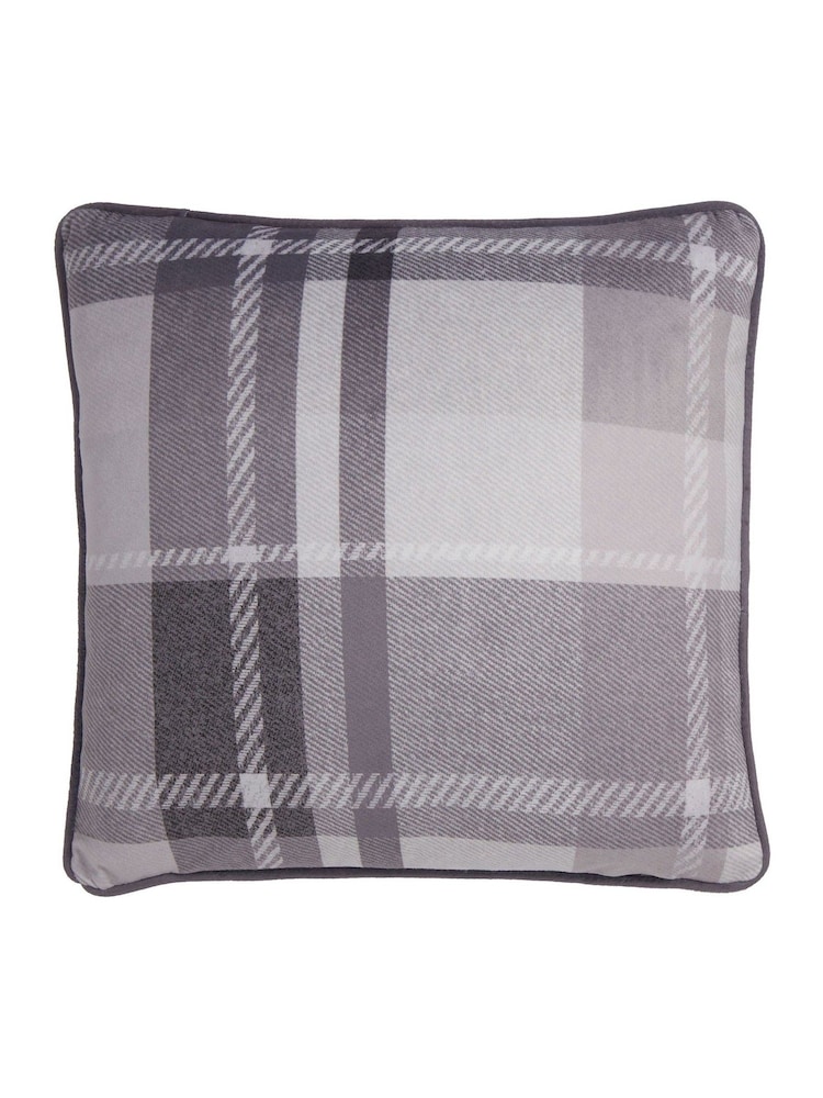 Dreams & Drapes Grey Colville Hedgehog Velvet Filled Cushion - Image 3 of 3