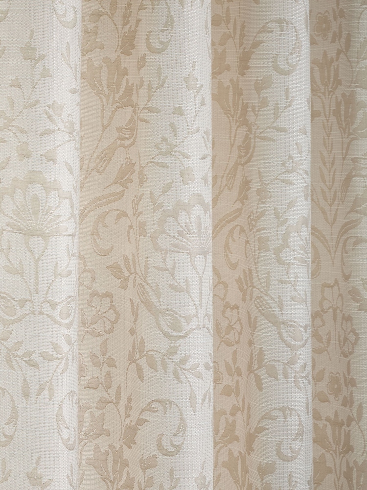 Curtina Natural Marple Thermal Pair of Eyelet Curtains - Image 3 of 4