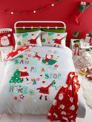 Светящийся в темноте постельный комплект со светящимся в темноте принтом Bedlam Santa - Изображение 5 из 5
