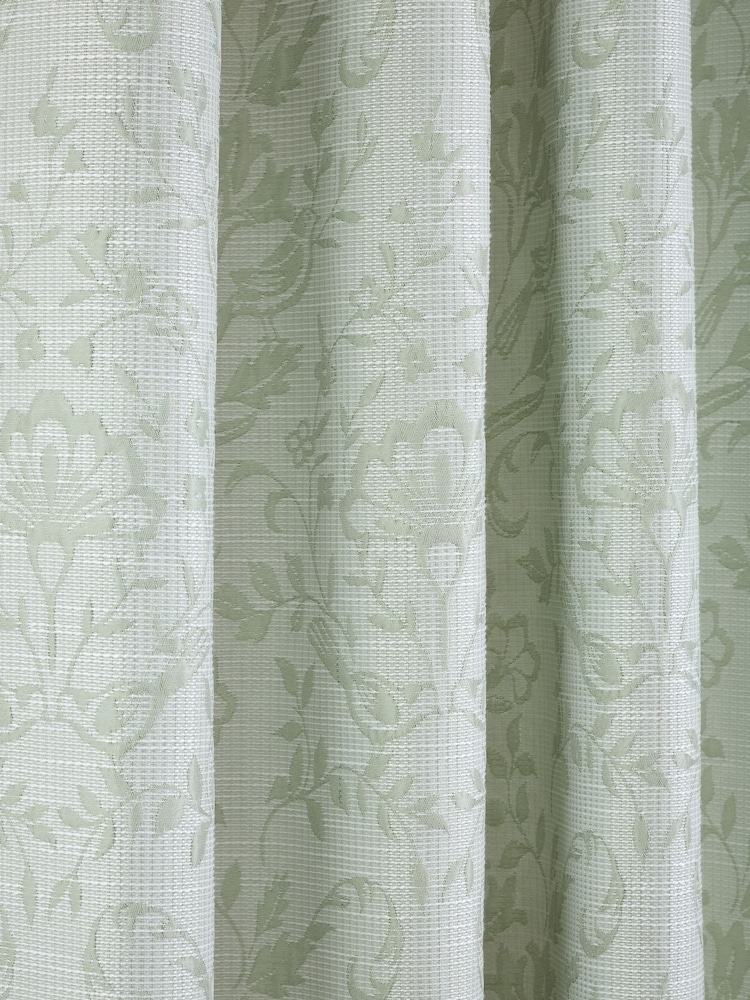 Curtina Sage Marple Thermal Pair of Eyelet Curtains - Image 3 of 4