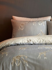 Fusion Milo Giraffe Reversible Duvet Cover Set - Изображение 2 из 4