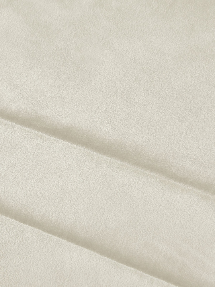 Laurence Llewelyn-Bowen Ivory Velvet Chic Bedspread - Image 3 of 3