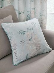 Подушка из 100% хлопка с принтом Dreams & Drapes Wisteria - Изображение 1 из 3