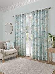 Подушка из 100% хлопка с принтом Dreams & Drapes Wisteria - Изображение 2 из 3