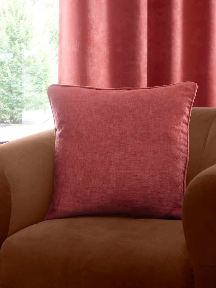 Fusion Terracotta Strata Woven Filled Cushion - Image 1 of 2 Fusion Terracotta Strata Woven Filled Cushion - Image 1 of 2