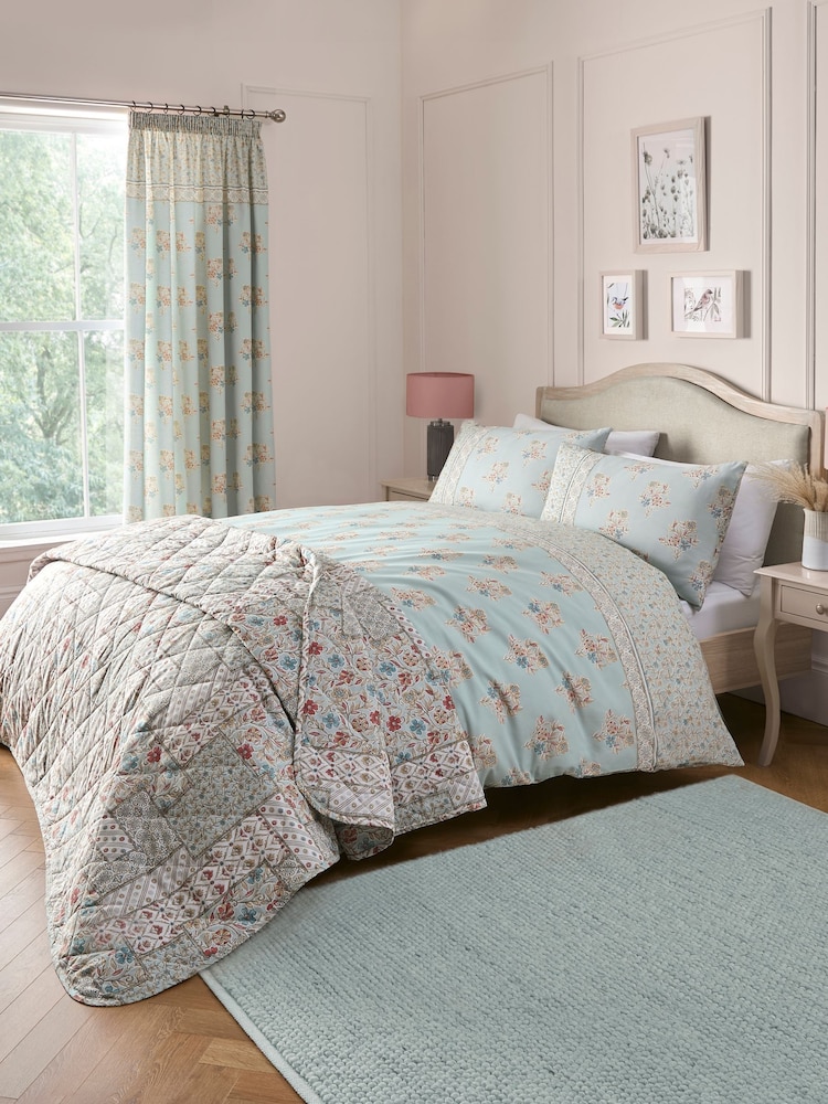 Dreams & Drapes Lorena Patchwork Quilted Bedspread - Image 2 of 3