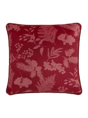 Dreams & Drapes Winter Sprigs Velvet Filled Cushion - Imagem 4 de 4