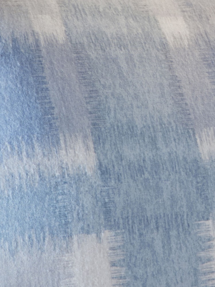 Appletree Blue Verbier Faux Mohair Bedspread - Image 2 of 3