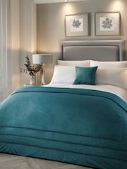 Laurence Llewelyn-Bowen Chic Velvet Bedspread - Image 1 of 3