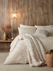 Fusion Natural Romo Fleece and Sherpa Throw - Image 2 of 2