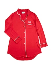 Personalised 100% Cotton Night Shirt by HA Design - Image 3 of 3