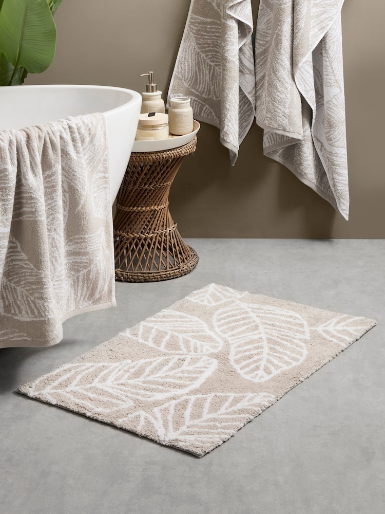 Fusion Natural Matteo 100% Cotton Bath Mat - Image 1 of 1
