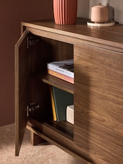 MADE.COM Dark Walnut Effect Kaci Small Sideboard - Image 2 of 3