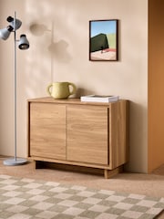MADE.COM Oak Effect Kaci Small Sideboard - Image 1 of 6