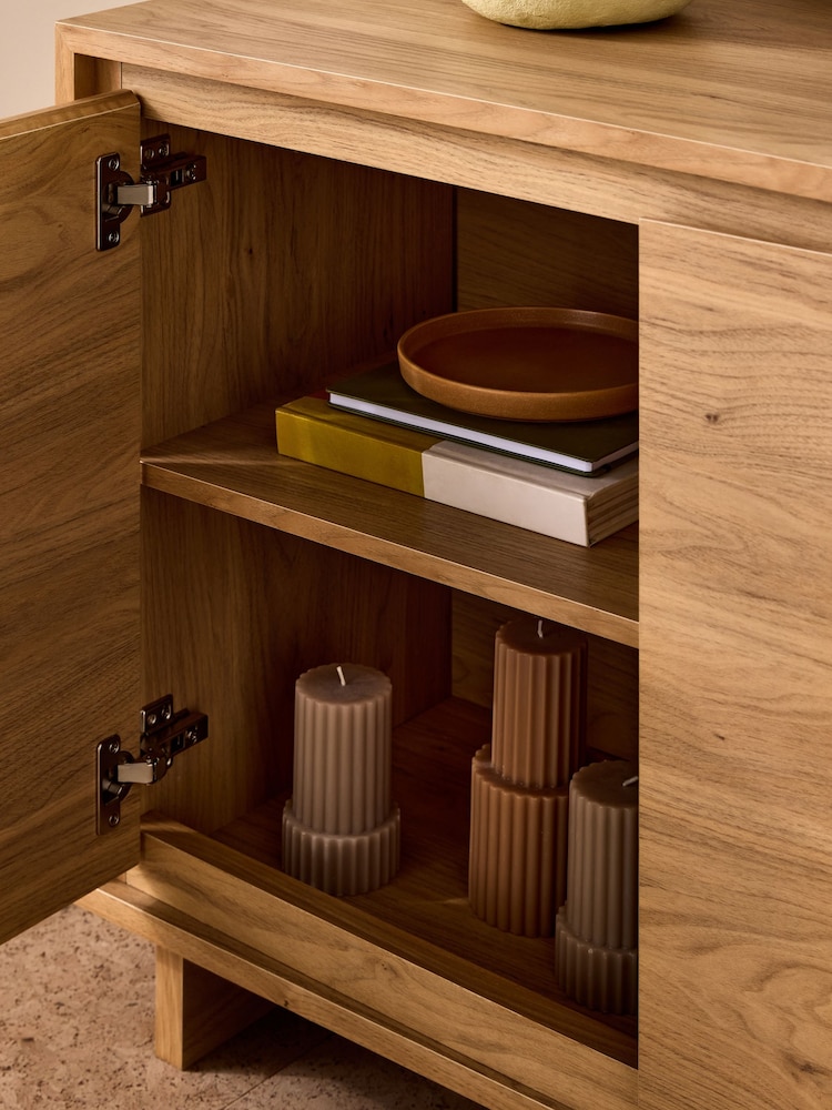 MADE.COM Oak Effect Kaci Small Sideboard - Image 2 of 6 MADE.COM Oak Effect Kaci Small Sideboard - Image 2 of 6