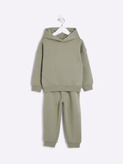 River Island Green Boys Essentials Hoodie Set - Image 3 of 5