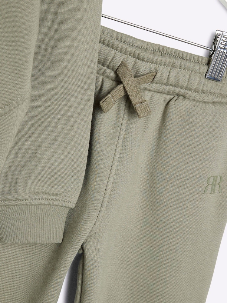 River Island Green Boys Essentials Hoodie Set - Image 5 of 5 River Island Green Boys Essentials Hoodie Set - Image 5 of 5