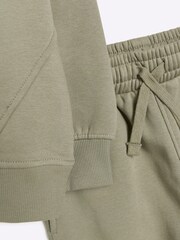 River Island Green Boys Essentials 100% Cotton Hoodie Set - Image 4 of 5