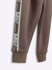 River Island Brown Regular Fit Boys Sporty Hoodie Jog Set - Image 5 of 5