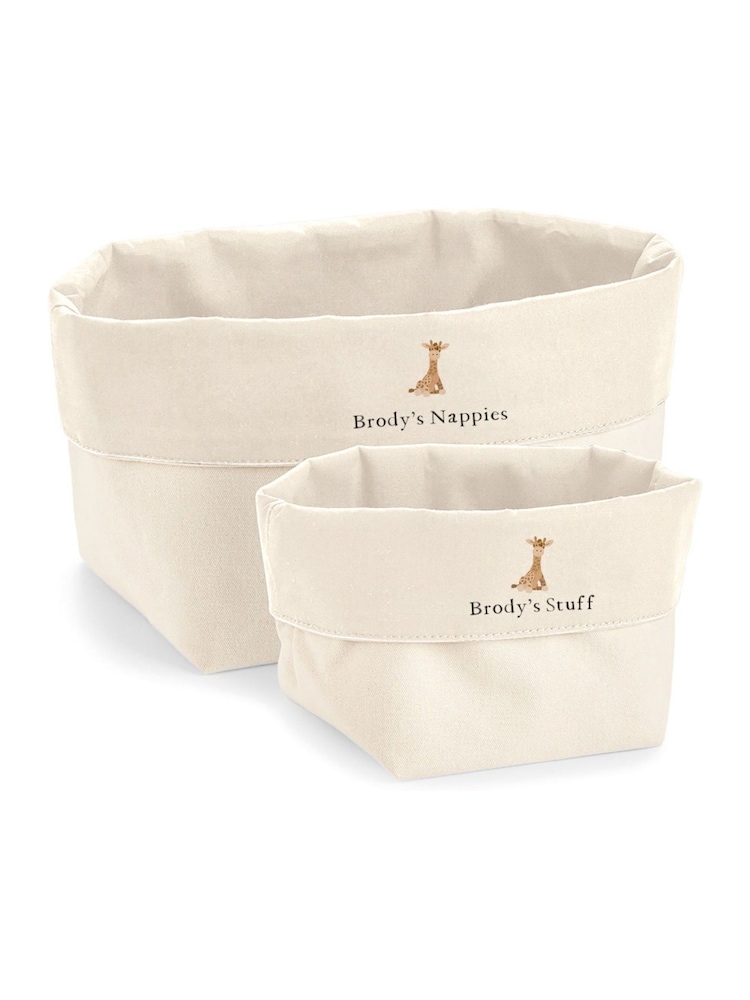 Personalised Baby Organisers Storage by Koko Blossom - Image 1 of 2