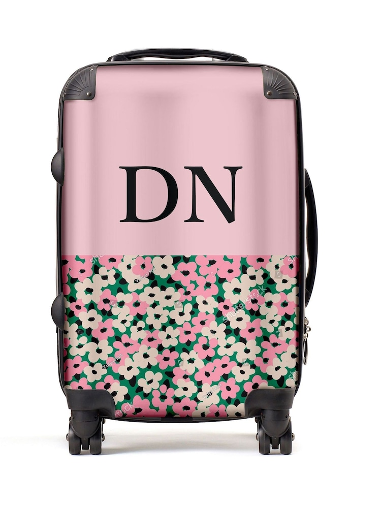 Personalised Olivia Floral Suitcase by Koko Blossom - Image 1 of 5