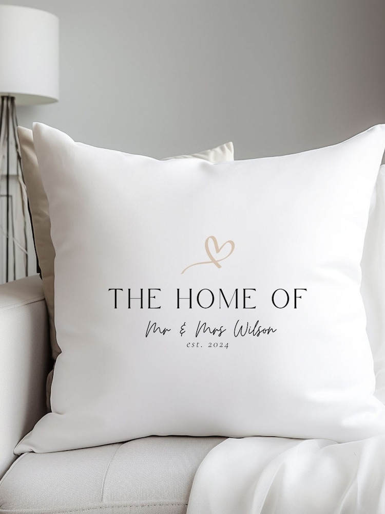Personalised New 100% Cotton Cushion by Koko Blossom - Image 2 of 3
