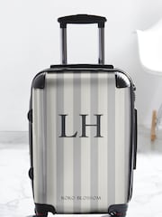 Personalised Amalfi Stripe Suitcase by Koko Blossom - Image 1 of 2