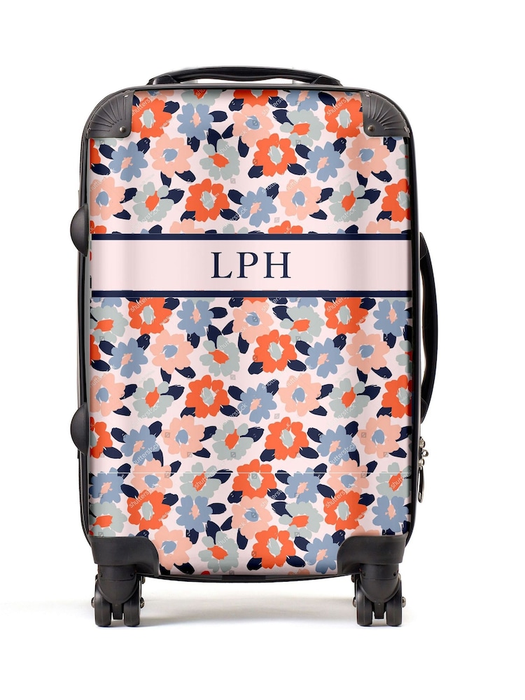 Personalised Floral Suitcase by Koko Blossom - Image 1 of 5