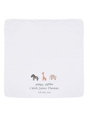 Gift Collective Personalised 100% Cotton Blanket by Koko Blossom - Image 1 of 2