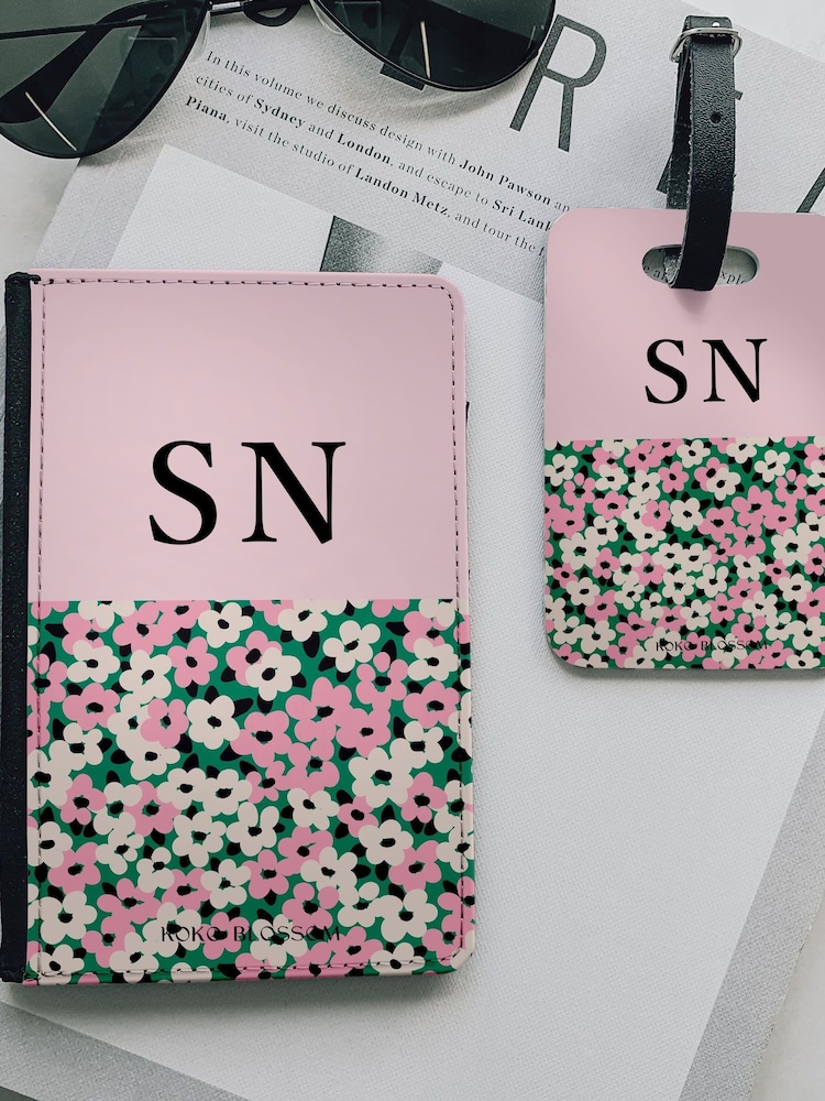 Personalised Olivia Floral Travel Set by Koko Blossom - Image 1 of 2