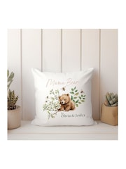 Personalised 100% Cotton Cushion by Koko Blossom - Image 1 of 2