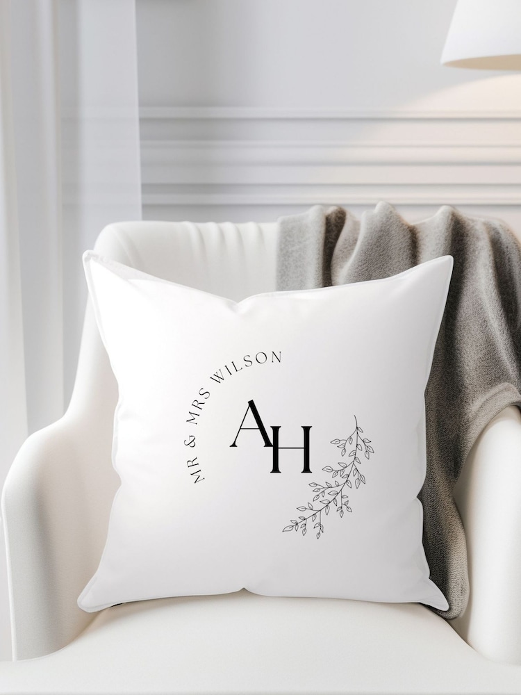 Personalised New 100% Cotton Cushion by Koko Blossom - Image 1 of 2