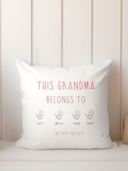 Personalised 100% Cotton Cushion by Koko Blossom - Image 3 of 5