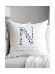 Personalised 100% Cotton Cushion by Koko Blossom - Image 1 of 5