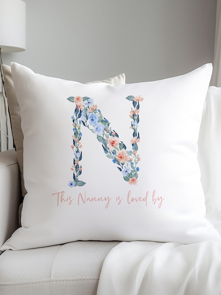Personalised 100% Cotton Cushion by Koko Blossom - Image 2 of 5
