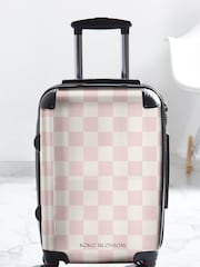 Personalised Checkerboard Suitcase by Koko Blossom - Image 2 of 2
