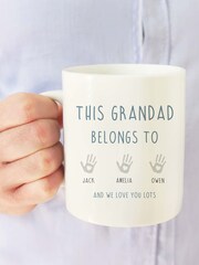 Gift Collective Personalised Handprint Mug by Koko Blossom - Image 1 of 4