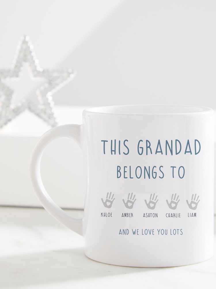 Gift Collective Personalised Handprint Mug by Koko Blossom - Image 4 of 4