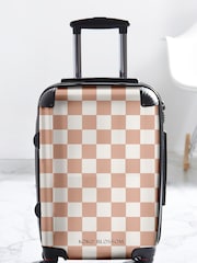 Personalised Checkerboard Suitcase by Koko Blossom - Image 2 of 2