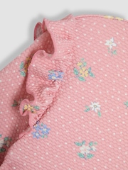 JoJo Maman Bébé Textured Long Sleeve Swimsuit - Imagen 3 de 3