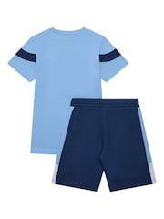 Ellesse Boys Lone 100% Cotton T-Shirt and Shorts Set - Image 3 of 5