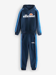 Ellesse Boys Navy Loha Hoodie and Jggers Set - Image 1 of 4
