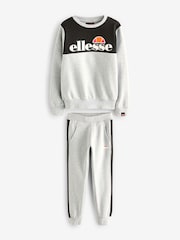 Серый свитшот и спортивные брюки для мальчиков Ellesse Corsari - Изображение 1 из 3