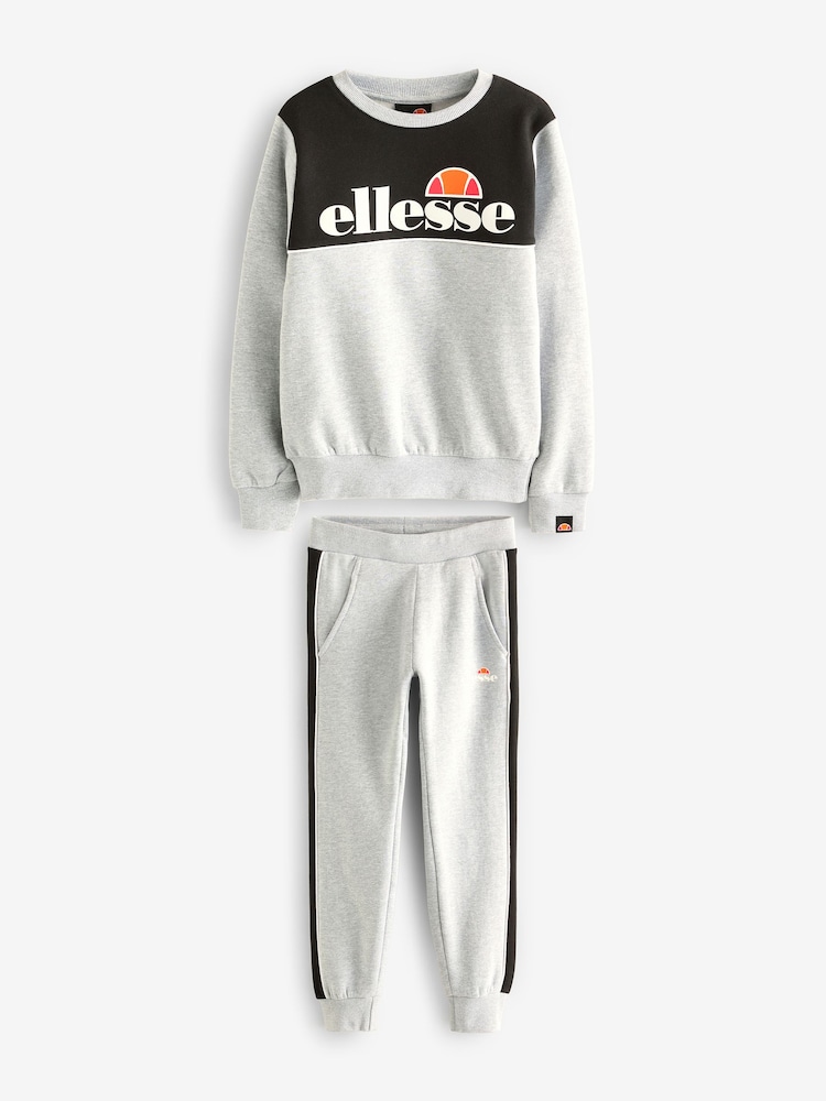 Серый свитшот и спортивные брюки для мальчиков Ellesse Corsari - Изображение 1 из 3