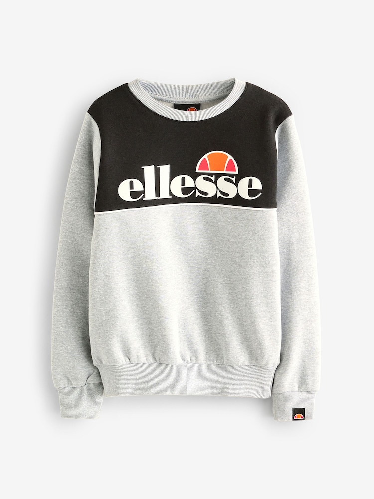 Серый свитшот и спортивные брюки для мальчиков Ellesse Corsari - Изображение 2 из 3