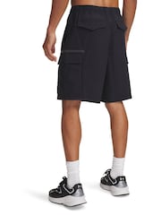 Under Armour Black Unstoppable Utility Shorts - Image 2 of 4